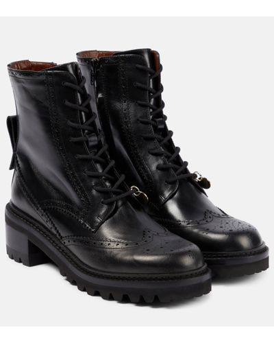 See By Chlo Abby Boots in Black Lyst UK