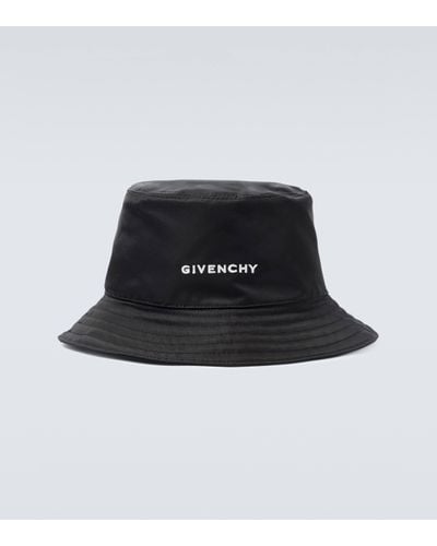 Givenchy Chapeau bob en nylon a logo - Noir