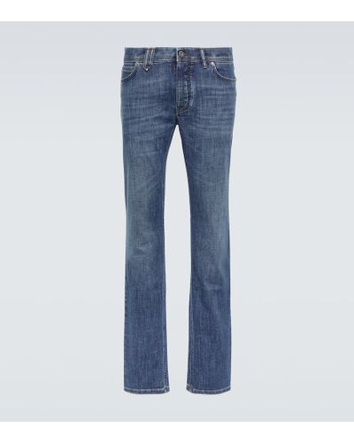 Brioni Slim Jeans Meribel - Blau