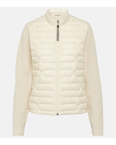 Moncler Daunenjacke mit Baumwolle - Natur