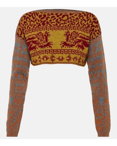 Vivienne Westwood Wool-blend Sweater - Brown