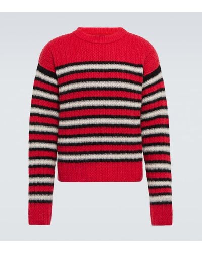 ERL Striped Sweater - Red