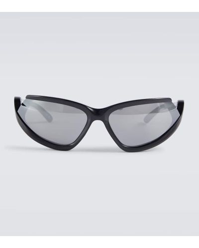 Balenciaga Sonnenbrille Side Xpander - Schwarz