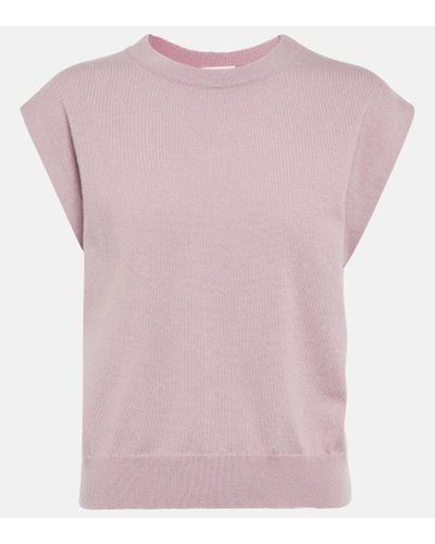 Brunello Cucinelli Cashmere Sweater Vest - Pink