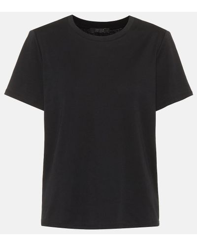 The Row T-Shirt Wesler aus Baumwolle - Schwarz