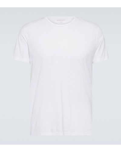 Derek Rose Riley Cotton T-shirt - White
