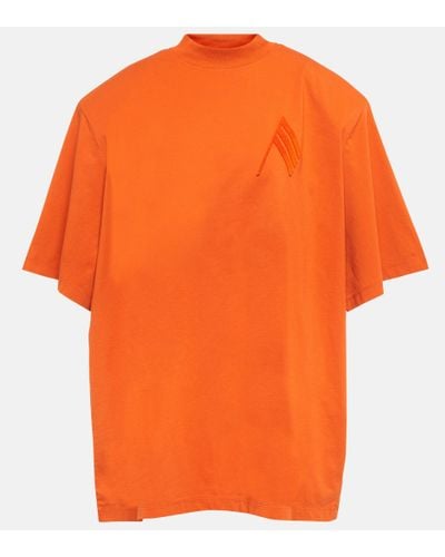 The Attico T-shirt Killie in jersey di cotone - Arancione
