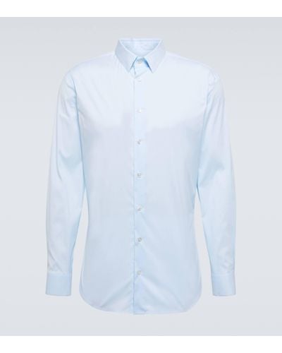 Giorgio Armani Poplin Shirt - Blue