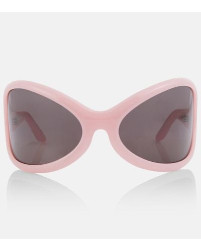 Acne Studios Gafas de sol oversized - Rosa