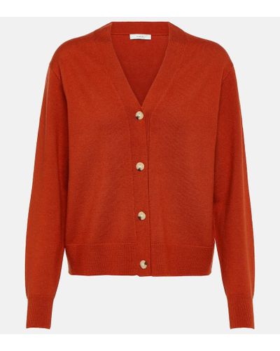 Vince Wool-blend Cardigan - Red