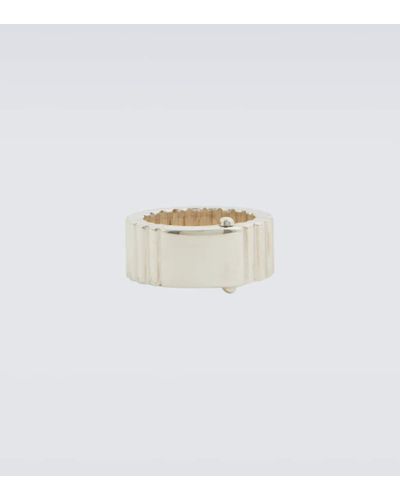 Bottega Veneta Ring aus Sterlingsilber - Weiß