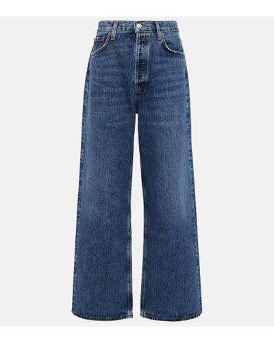 Agolde Jeans Low Slung Baggy - Blau