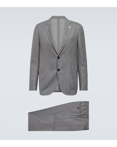 Lardini Wool Suit - Grey