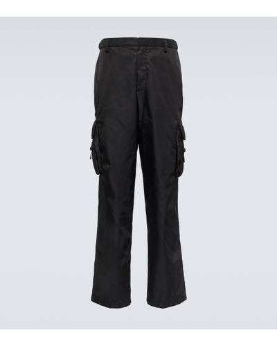 Prada Pantalon cargo en Re-Nylon - Noir