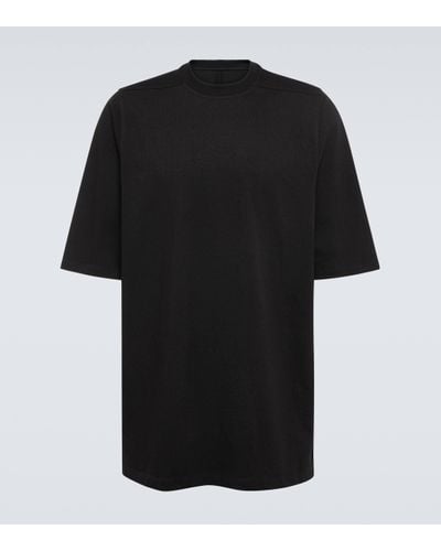 Rick Owens Cotton Jersey T-shirt - Black