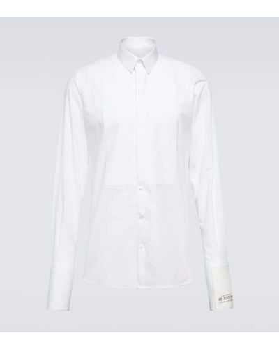 Dolce & Gabbana Camisa de algodon - Blanco