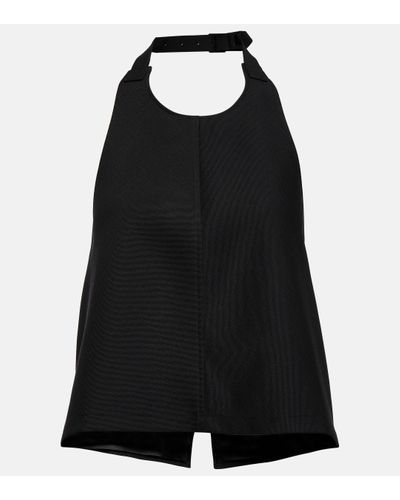 Wardrobe NYC Wool Tank Top - Black