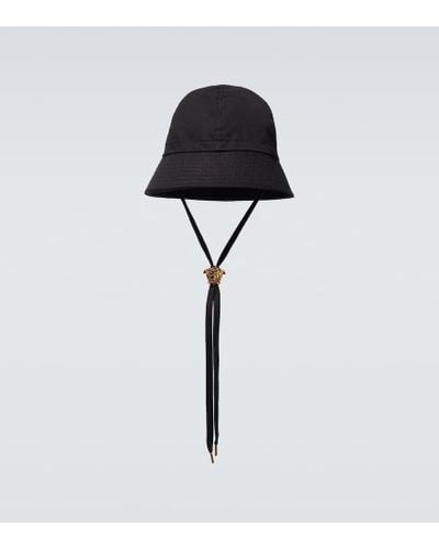 Versace Sombrero de pescador La Medusa - Negro