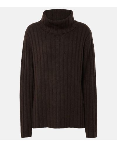Lisa Yang Raphaella Turtleneck Cashmere Sweater - Black