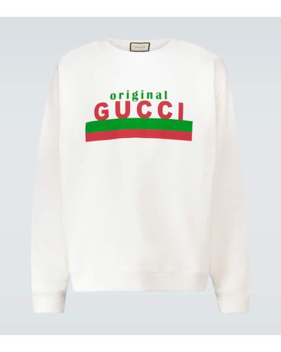 Gucci Felpa con stampa Original - Bianco