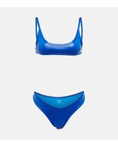 The Attico Set de bikini - Azul