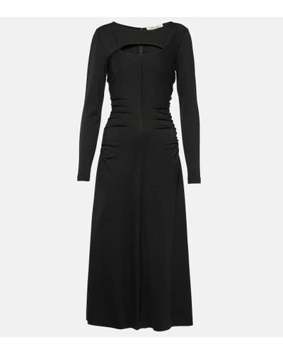 Diane von Furstenberg Vestido midi Andreina - Negro
