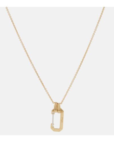 Eera Lucy 18kt Gold Necklace - Metallic