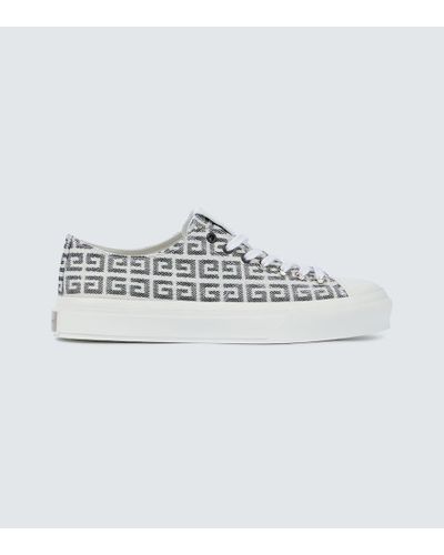 Givenchy City 4g Jacquard Sneakers - Multicolor