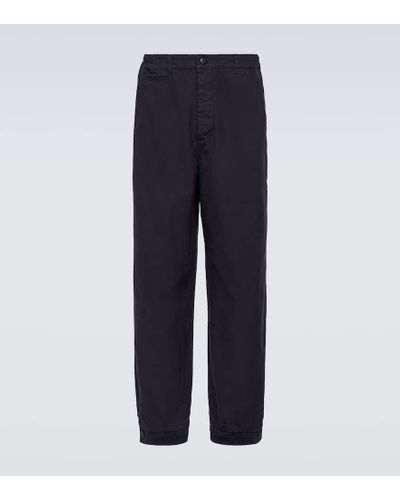 Visvim Pantaloni chino Carrol in cotone - Blu