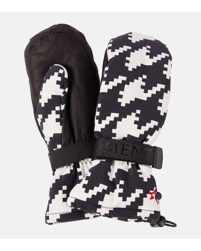 Perfect Moment Davos Printed Mittens - Black