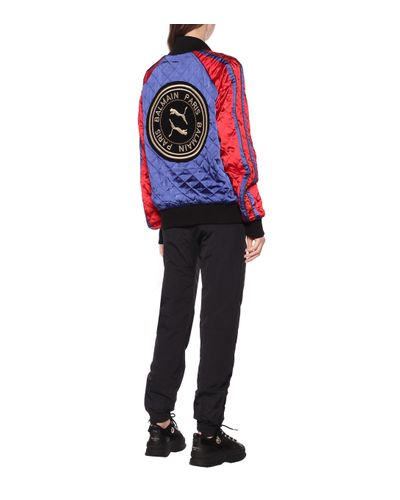balmain x puma jacket