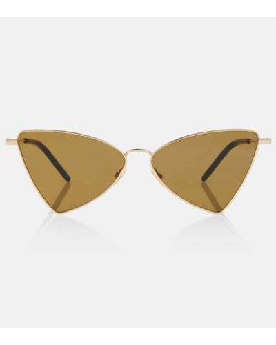 Saint Laurent Sl 303 Jerry Cat-eye Sunglasses - Brown