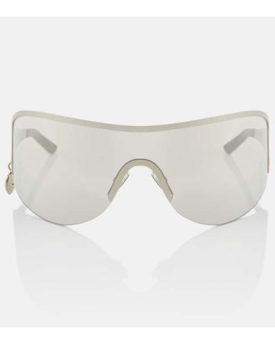 Acne Studios Shield Sunglasses - Natural