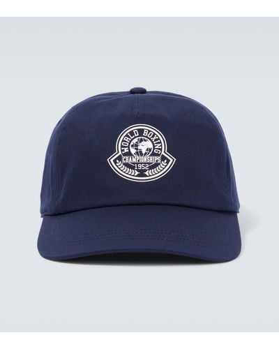 Moncler Baseball Cap, - Blue