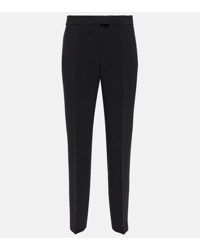 Altuzarra Pantalon Todd a taille mi-haute - Noir