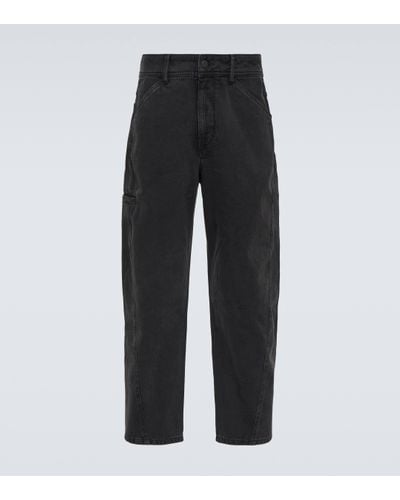 Lemaire Twisted Barrel-leg Jeans - Black