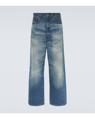 Junya Watanabe Wide-leg Jeans - Blue