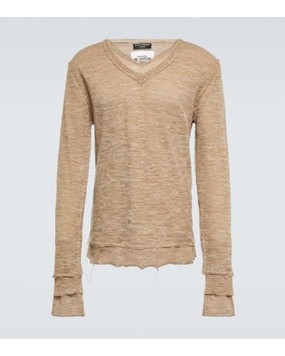 Dolce & Gabbana Distressed Sweater - Natural
