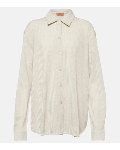 Missoni Cotton-blend Shirt - White