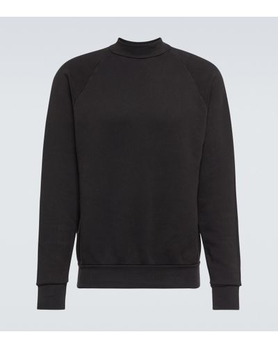 Les Tien Sweatshirt aus Baumwoll-Jersey - Schwarz