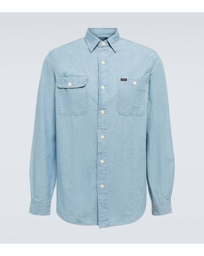 Polo Ralph Lauren Cotton Chambray Shirt - Blue
