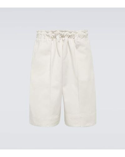 Frankie Shop Bermuda-Shorts Adan aus einem Baumwollgemisch - Weiß