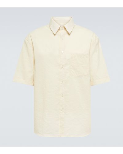 Lemaire Cotton-blend Shirt - White