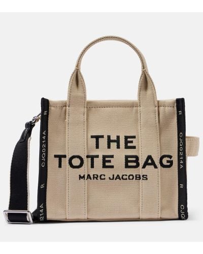 Marc Jacobs Tote The Small aus Canvas - Natur