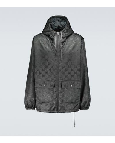 Gucci Off The Grid Zipped Jacket - Gray