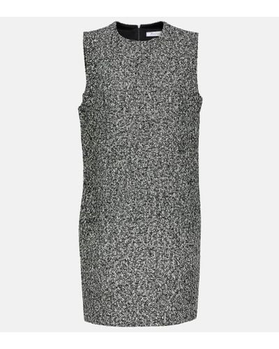 Max Mara Moscova Tweed Minidress - Gray