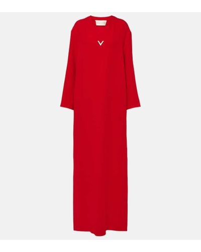 Valentino Robe VGold aus Seide - Rot