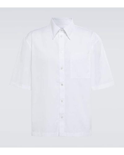 Bottega Veneta Hemd aus Baumwolle - Weiß