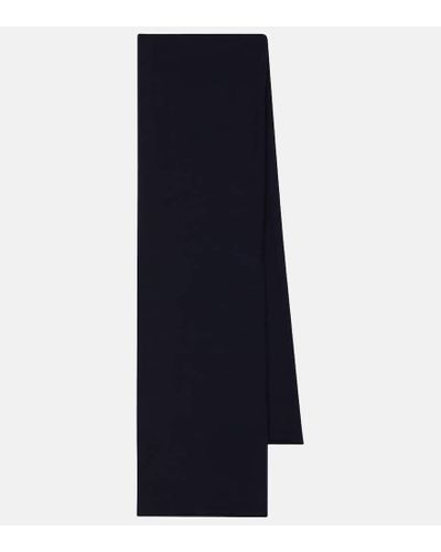 Extreme Cashmere N°181 Cloth Cashmere-blend Scarf - Blue