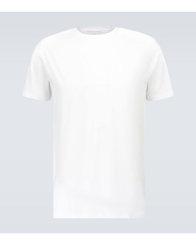 Derek Rose Short-sleeved Jersey T-shirt - White